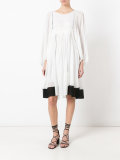 layered frill dress