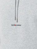 logo print hoodie
