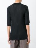 'Hellsinki' ribbed knitted top