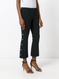 cropped flared trousers 