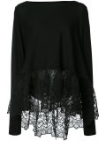 lace trim blouse 