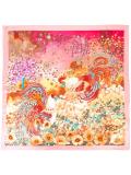 rooster print scarf