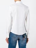 collar bird patch shirt