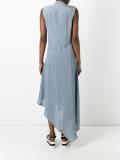 asymmetric sleeveless dress