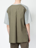 box pleat T-shirt