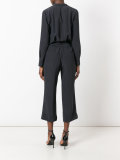 wrap belted jumpsuit 