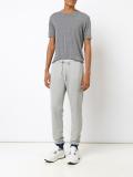 drawstring tapered joggers