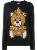 teddy intarsia jumper