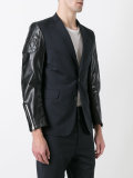 contrast blazer 