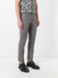 stripe tailored trousers