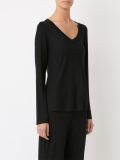 v-neck blouse