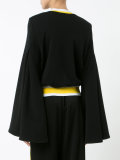 flared sleeves blouse 