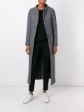 'Removable Lining Boucle'大衣