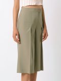 wide leg cropped trousers