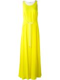 contrast trim dress