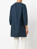 collarless coat