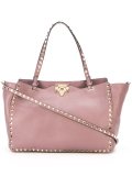 'Rockstud'梯形手提包