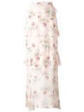 floral print skirt 