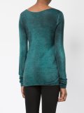 washed effect jumper