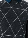 diamond print jumper