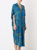 printed wide mid-length dress