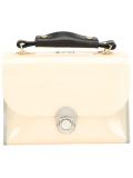flap closure sheer tote