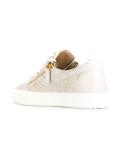 snakeskin effect sneakers