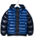 padded long sleeved gilet 