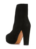 chunky heel ankle boots