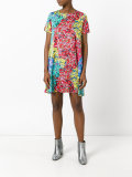 abstract print dress 