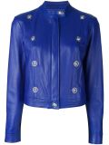 lion stud embellished jacket