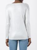 metallic effect T-shirt