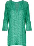 v neck beach dress
