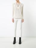openwork sweater