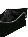 velvet clutch bag