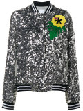 dream sequin embellished bomber jacket 