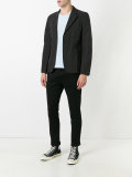 pinstriped blazer 