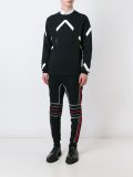 graphic applique sweatshirt