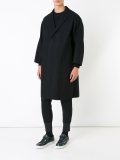 oversized single breasted coat