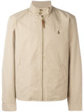 band collar zipped jacket