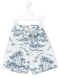 printed bermuda shorts