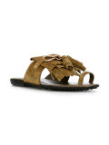 fringed sandals