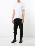rear belt T-shirt 