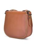stitching detail saddle bag