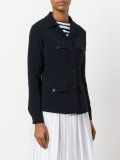 buttoned fitted jacket