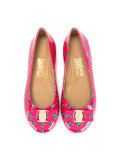 owl print ballerinas