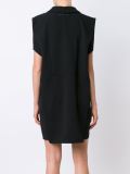 lapel short dress