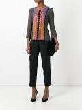 three-quarters flared sleeve jumper