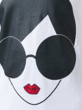 face print T-shirt 