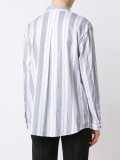 contrast stripe shirt
